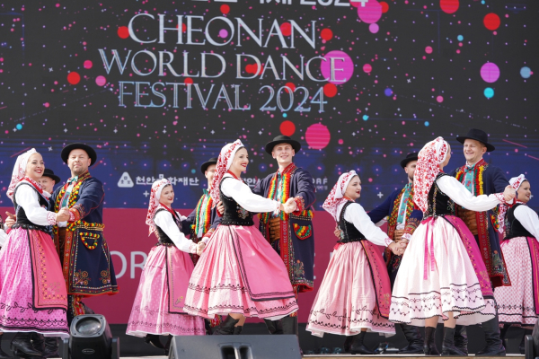 26일, 흥타령춤축제 2024 국제춤대회 본선 대회 현장 모습