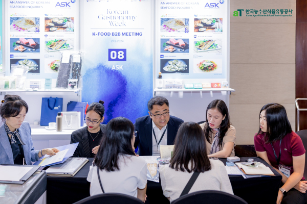 베트남 ‘한국미식주간’ 열띤 B2B 상담 현장