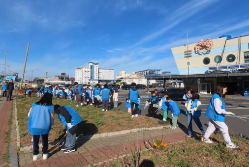 지난해(2023년) 플로깅 챌린지 사진