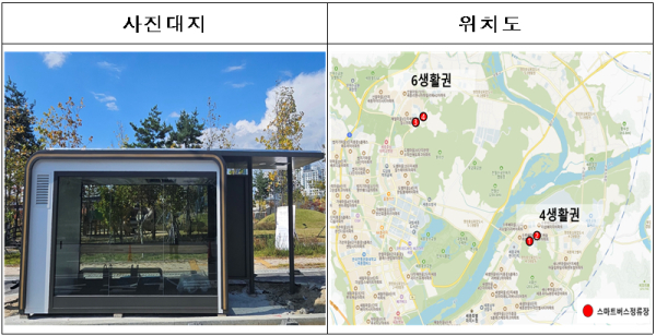스마트버스정류장 서비스(4개소)