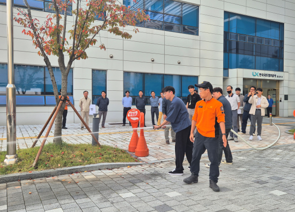 내포 119안전센터 합동 무각본 소방훈련 실시