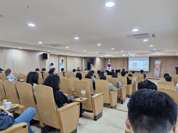 충청권 AI·디지털산업 종합교육협의체 기업 맞춤 공동취업설명회 개최 모습