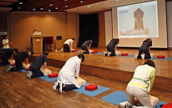 대전성모병원 심폐소생술 교육1