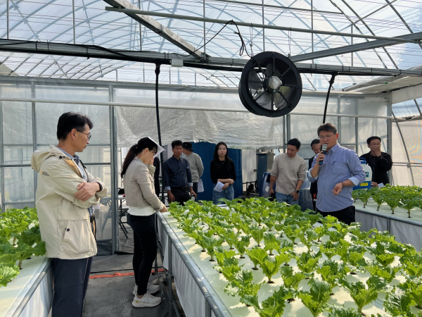 직원 역량 강화를 위한 현장 연찬 진행 모습