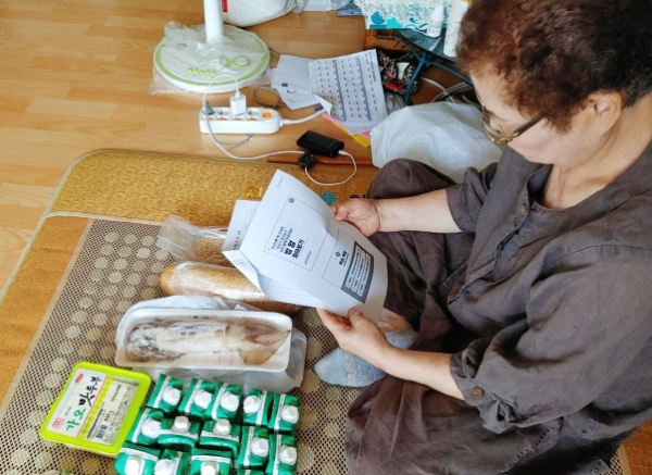 당뇨 및 합병증을 앓고 있는 어르신을 위한 맞춤형 먹거리 지원 사업을 29일 마쳤다.