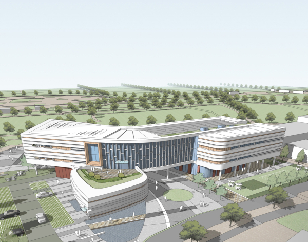 그린바이오 벤처캠퍼스 설계공모 당선작 조감도