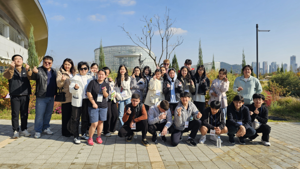 5일, 우즈베키스탄 청소년을 대상으로 새뜸중학교에서 ‘세종 한‧음‧정 체험활동’ 진행