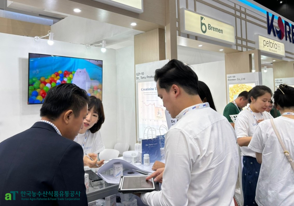 태국 반려동물 박람회 ‘한국관’ 현장 상담