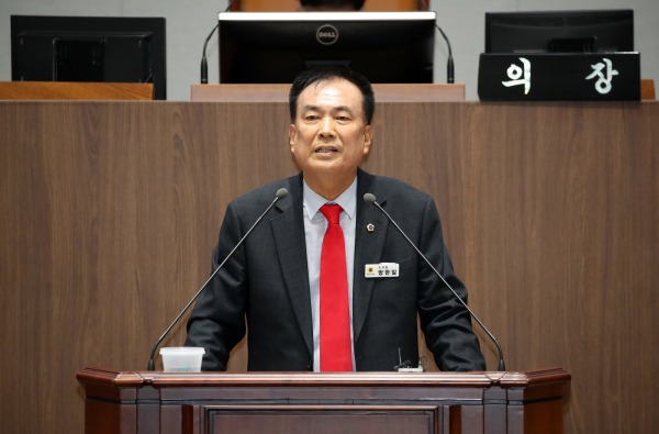 방한일 충남도의원 제356회 정례회 제1차 본회의 5분발언