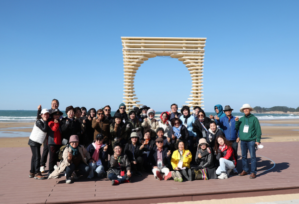 지난 6일 진행된 ‘제7회 한마음 전국 걷기대회’ 모습.