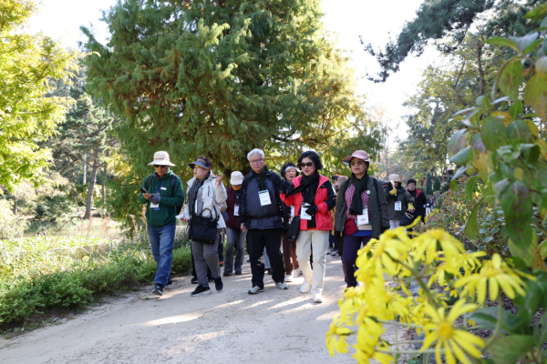 지난 6일 진행된 ‘제7회 한마음 전국 걷기대회’ 모습.