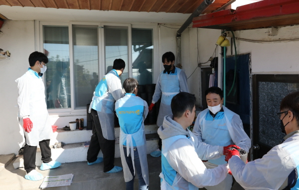 연탄 배달 봉사활동