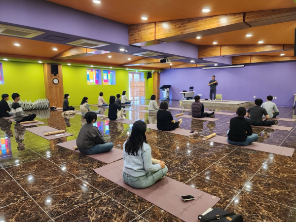 고용노동부 임직원대상 스트레스 회복 캠프 운영