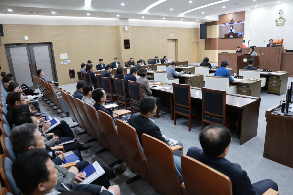 서천군의회 제326회 임시회 본회의