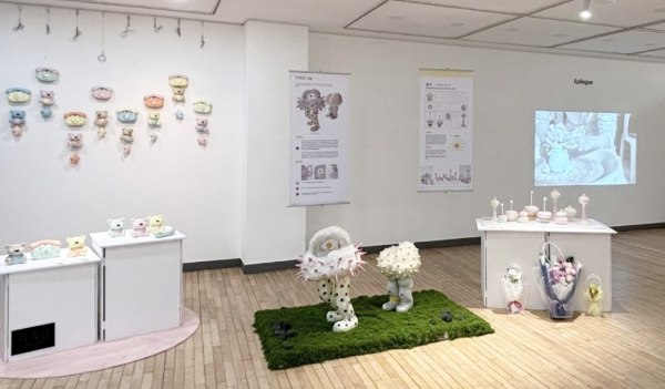 상명갤러리에서 제34회 졸업작품전 [기록(記錄)] 개최 전시장 모습