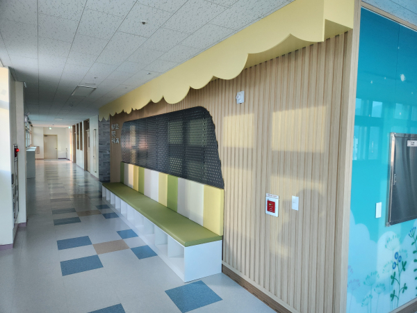 은어송초 교실 증축공사 완료 모습