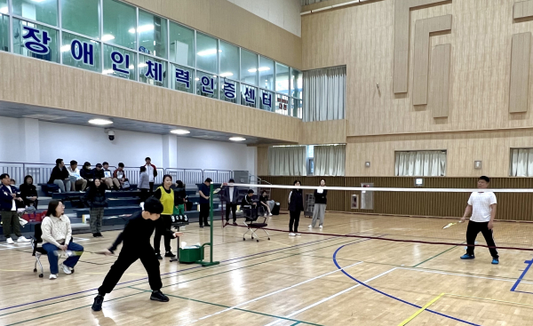 제13회 대전광역시교육청 교육감배 장애학생체육대회 진행 모습