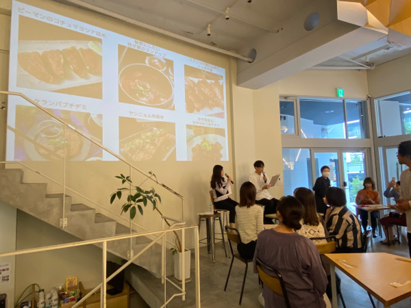 K-푸드 레시피 현장품평회 전경