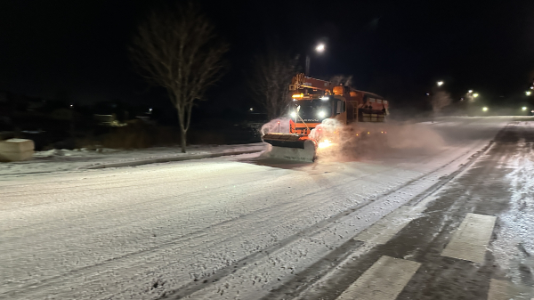 지난해 제설작업 모습