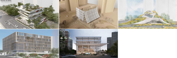 대전 제3시립 도서관 디자인 우수작 5점