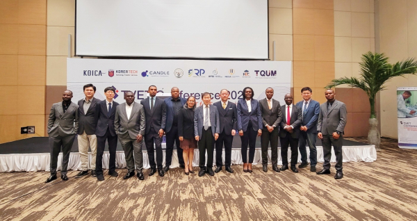 15일 르완다 키칼리 컨벤션 센터에서 ‘르완다 직업기술교육훈련 품질관리 역량강화 사업’ 컨퍼런스를 개최했다.