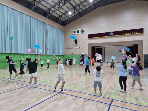 청소년 건강체험학교 운영 모습