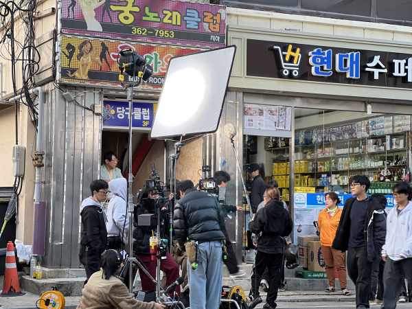 당진 올로케이션 촬영현장 모습