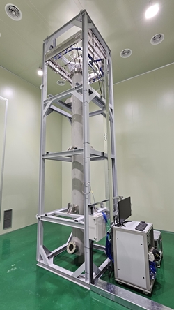 모의 사용후핵연료 건식 캐니스터 열시험 장치