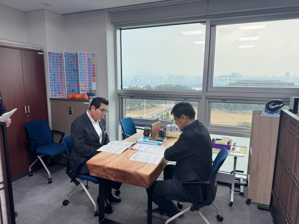 김동일 보령시장 국회 재방문(서삼석 의원 만남)