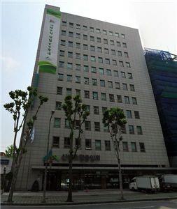 대전 소재 산림조합중앙회 사옥 전경