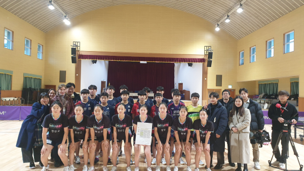 행안부 주관 외신 프레스 투어, 청양 정산고 취재