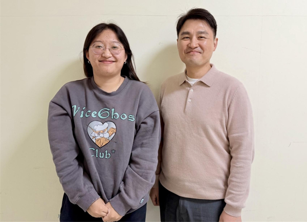 한국기술교육대학교 우인선 박사과정(좌), 배진우 교수(우) (에너지신소재화학공학부)