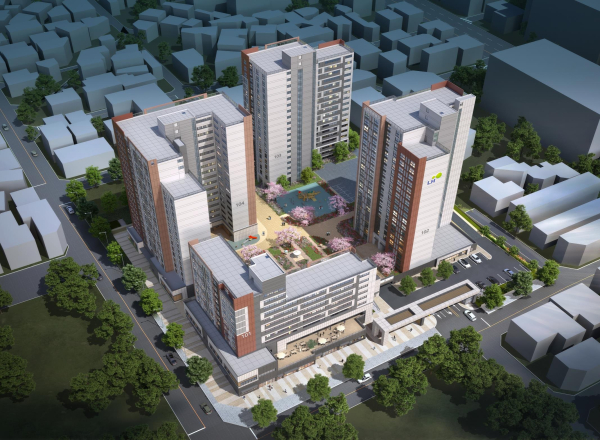 천안신부 행복주택 조감도