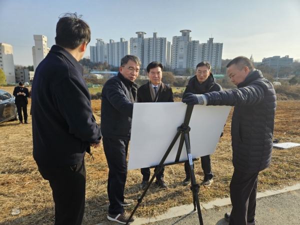아산 남성지구 도시개발사업’ 현장 모습