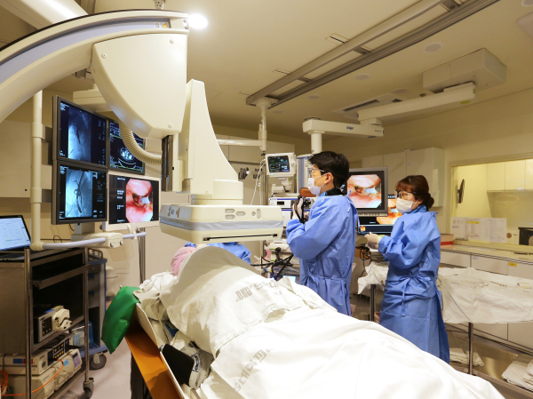 소화기내시경센터 진료장면