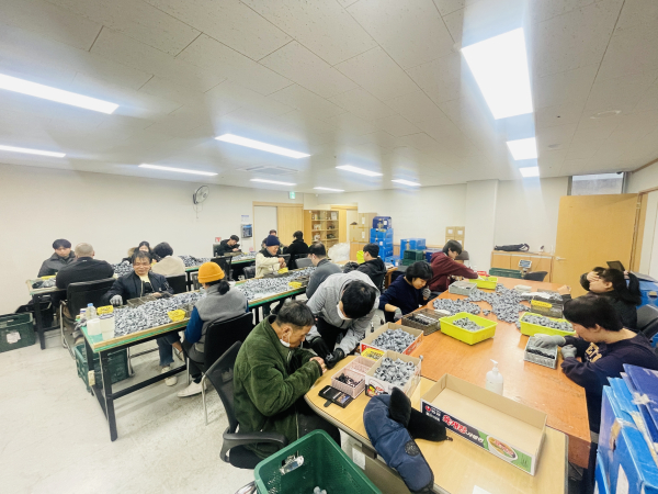 세종장애인보호작업장 임가공 작업