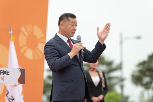 공약 이행률 자료사진_백제문화스타케이션 착공식 모습