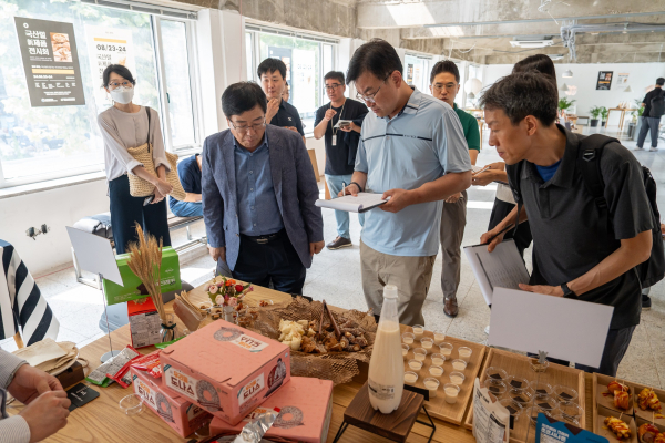 aT 국민참여혁신단 국산 밀 제품화 사업 모니터링