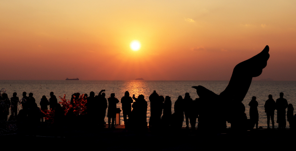 지난해 해넘이 행사 모습