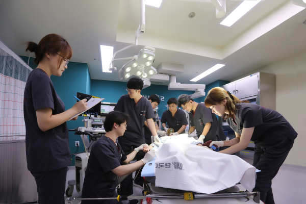 권역외상센터 환자치료 모습