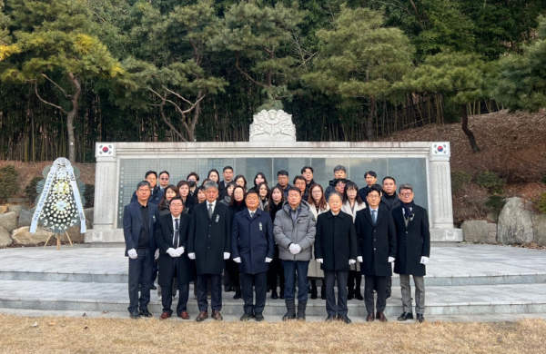 천안교육지원청, 2025년 을사년 신년참배 진행