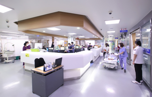 권역응급의료센터 내부