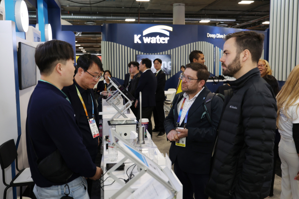 CES 2025 K-water관 현장 스케치