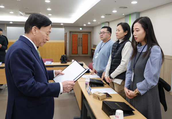 제10기 열린기자단 위촉 모습