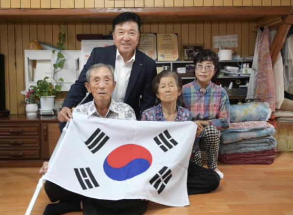 국가유공자 위문 모습