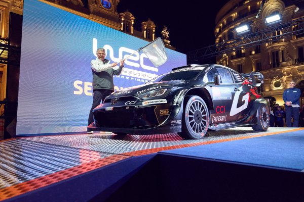 지난 1월 19일 모나코 몬테카를로에서 진행된 2025 WRC 개막식 행사 장면