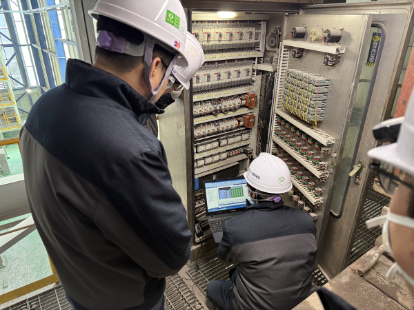 생활자원처리장, 자체 유지보수 모습