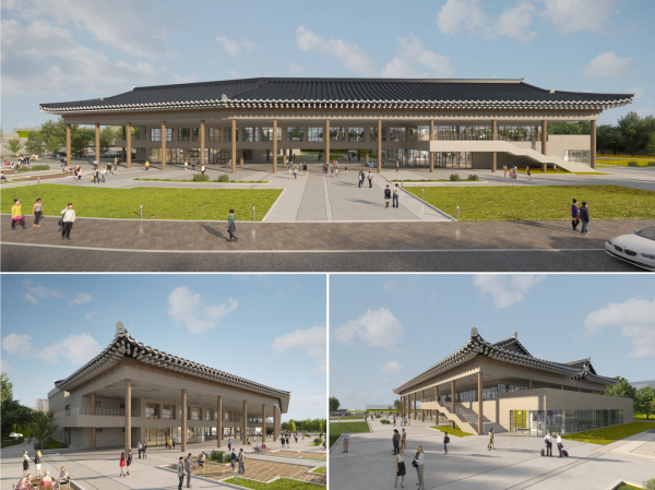 백제문화전당 조감도