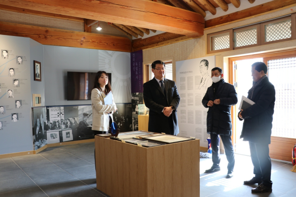 독립운동 현충시설 특별점검 모습