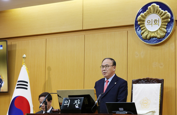 서산시의회, 제302회 임시회 개회